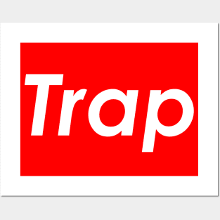 Trap (Red) Posters and Art